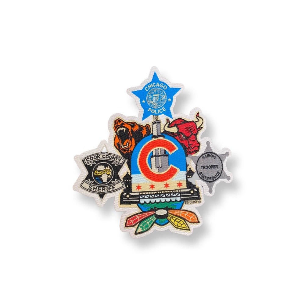 Chicago Police Sport Teams Patch